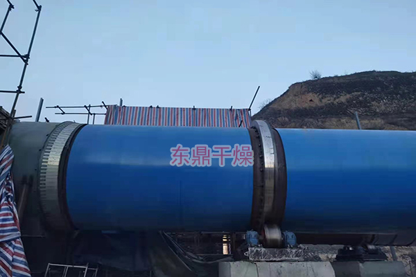 陜西鑫廣通煤業(yè)3000噸大型甲醇煤泥烘干機(jī)項(xiàng)目現(xiàn)場